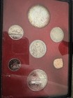 1973 Double Dollar Canada 7 Coin Proof Set With Silver  1