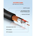 Uimoso 100 Ft Xlr Cable 2-pack Balanced 3-pin Male To Female Microphone Cord