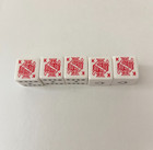 Vintage Bakelite Poker Dice - Set Of 5