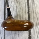 Vintage 1960s Natural Golf Company Wood Naturals Mallet Rh Putter Houston  Texas