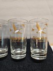 Rare Vtg  Old Cabin Still Bourbon Cocktail Glasses Set Of  4  In Original Box   