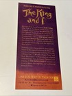 The King   I Broadway Revival Flyer Ad Kelli O   hara Ken Watanabe  Lincoln Center