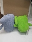 Set Of 2 2011 Ugly Dolls Approx 12 - 14 Retro Plush  Pre-owned As Is 