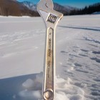 Great Neck Aw6 Adjustable Wrench 8  Long Made In Japan Forged Preowned