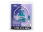 Monoprice Usb 2 0 To Rs-232 Db-9 Male And Db-25 Male Serial Converter Cable 
