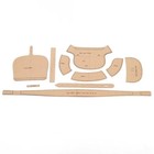 Heavy Duty Kraft Paper Sewing Pattern Leather Craft Vintage Shoulder Bag Die   