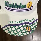 Vintage Wimbledon Hat The Championships White Adjustable Strap Tennis
