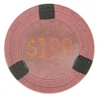 Glenn Schmidt s Playtorium Illegal Gambling Poker Chip  Pink  Newport  Ky