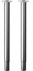 Ikea Gerton Table desk Legs Adjustable 26  - 42   Stainless Chrome Sold In Pairs