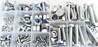 240pc Goliath Industrial Zmnb240 Zinc Metric Nut Bolt Washer Assortment