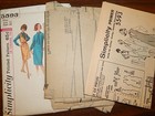 Dress Jumper 12 Simplicity Pattern 5593 Vtg Uc Rf Retro Sewing Misses One Piece 