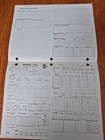 Ad d Adventure Record Double Sheets From Permanent Character Folder 9029 Tsr