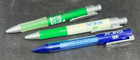 Lot Of 3 Xenical Medical Drug Rep Pharmaceutical Pens Metal Plastic   Rotating