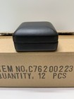 Black Faux Leather Necklace Display Jewelry Gift Box Hinged 2 5    Case Of 12 Faux