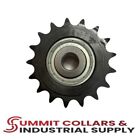  40 Roller Chain Idler Sprocket 1 2  Bore Hardened 17 Tooth 40bb17h-1 2