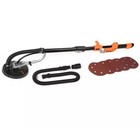Variable Speed 6 3-amp Drywall Sander W  Mid-mounted Motor 15ft Hose 9    Disk