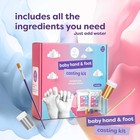 Baby Handprint Footprint Casting Kit  3d Molding Gift Set  Memories  Keepsake   