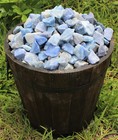 2 Lb Blue Quartz Rough Crystal  natural Raw Gemstone  Wholesale Bulk Lot
