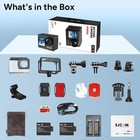 Sjcam Upgraded Sj4000 Action Camera Dual Screen 4k Ultra Hd Underwater Camera