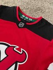 New Jersey Devils Adidas Climalite Authentic Men s Jersey  Size 42