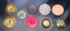 Lot Of 9 Large Approx 1 5   Vintage Antique Buttons Deco 30s 40s 50s