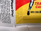 1975 Topps Baseball Cards Wax Wrapper Special Wall Plaque Offer