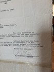 Police Document Signed Sheriff Montgomery County Dayton Ohio 1940