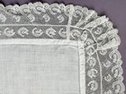 Vintage Hanky Sweet   Lovely Lace   Linen Wedding French Lace 1910 Linen Center