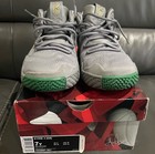 Nike Kyrie 4  gs  Unisex Kids Basketball Sneakers Gray green 7y Aa2897-001
