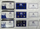 1999-2009 50 State Quarters And Territories Run Of 11 Clad Proof Sets W  Box Coa