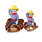 Funny Riding Horse Cowboy Pet Dog Costume Puppy Christmas Costume Clothes Xmas