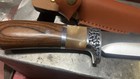 10    Hunting Knife Fixed Blade With Sheath And Belt Loop  Free Shipping