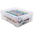 Advantus Crayon Box  Plastic  4 75 X 3 5 X 1 6  Clear