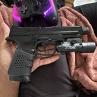 Smith   Wesson M p Airsoft Gas Pistol W  X300 Ultra Light   Mock Suppressor
