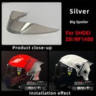 Motorcycle Rare Spoiler Anti Scratch Wind Shield For Shoei Z8 rf1400 7 Colors