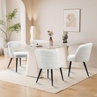 Modern Tufted Accent Dining Chair - Elegant Living Room Seating Furniture