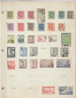 Spain Collection  1920 s - 1940 s  140 Used Stamps On 5  Homemade Album Pages