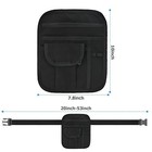 Restaurant Waiter Waist Money Pouch Bag Serving Apron Check Holder Belt Bag