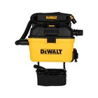 Dewalt 6 Gallon Portable Or Wall-mount Wet dry Vacuum  5 Hp  Attachments  New