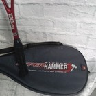 Wilson Hyper Hammer Sledge Titanium Series Squash Racquet With   Case Red