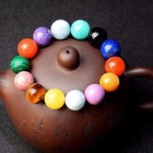 Resin Beeswax Prayer Beads Bracelet 16mm 14 Beads Multicolor Unisex  Gift