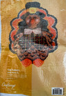 New Craftways Latch Hook Kit Tom Turkey 214901 Thanksgiving Rug Craft 27  X 20 