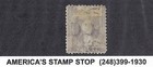 1863 Bahamas Queen Victoria Qv 14   31x Deep Violet  Perf 12 5  Wmk Cc - Mh