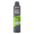 Dove Men   Care Extra Fresh Anti Perspirant Deodorant Spray 250 Ml 2 Pack