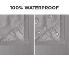 Ultimate Shield Gray Fabric Shower Curtain Liner  70  X 72  