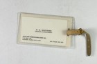 American Airlines Freight System 747 Freighter Laminate Luggage Tag Or Id Pass