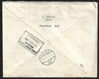  aop  Bulgaria 1943 Registered Cover Sofia To Sweden