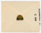 French Oceania Sc 43 x3  103-papeete Ile Tahiti-28 11 43-wwii Censors-to Usa-sca