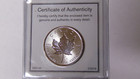 2018 Canada Maple Leaf  9999 Fine Silver 5 Dollars With Coa  m rm 
