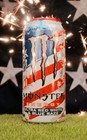 Monster Ultra Red White  blue Razz Energy Drink  16floz 10 Unopened Cans 